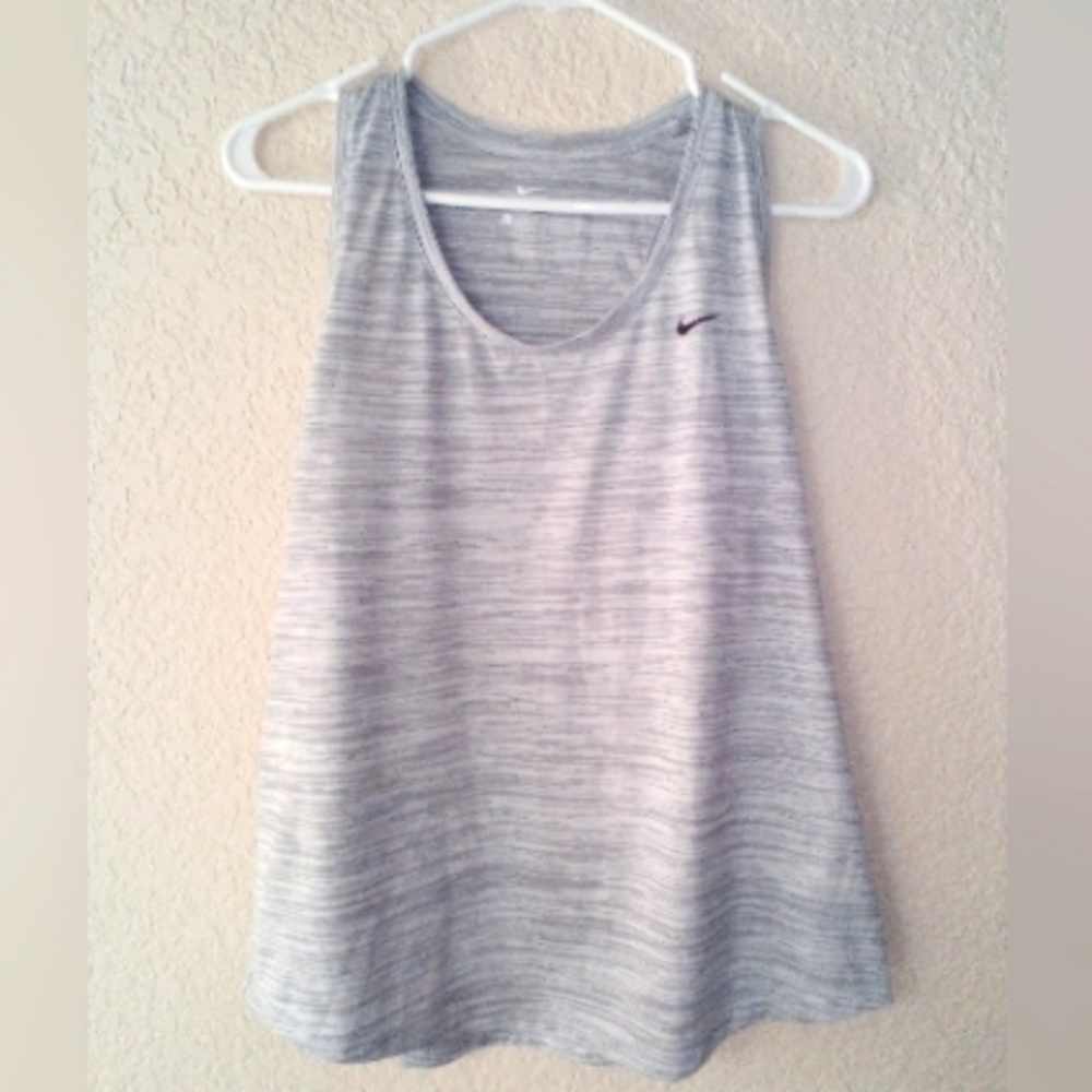 Nike Dri-Fit Gray Tank Top Large